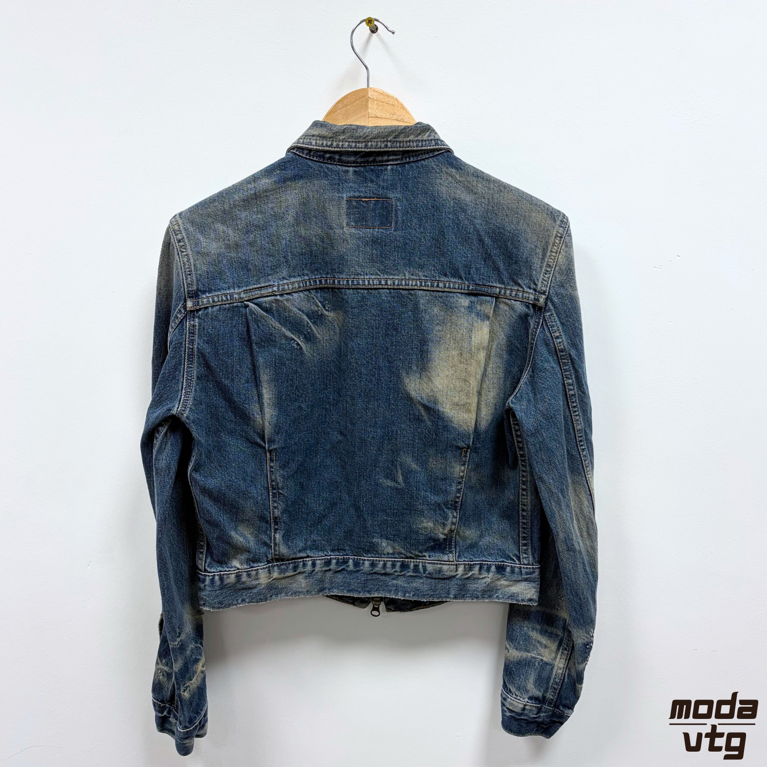 Vintage Y2K Levi’s Navy Women’s XS Retro Zip Up