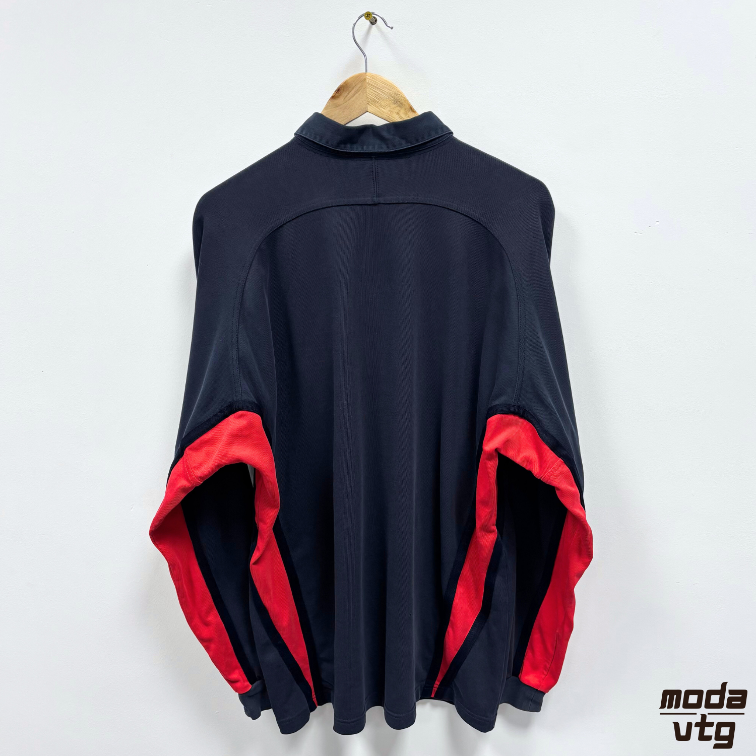 Vintage 2003 England Rugby Polo Navy XL