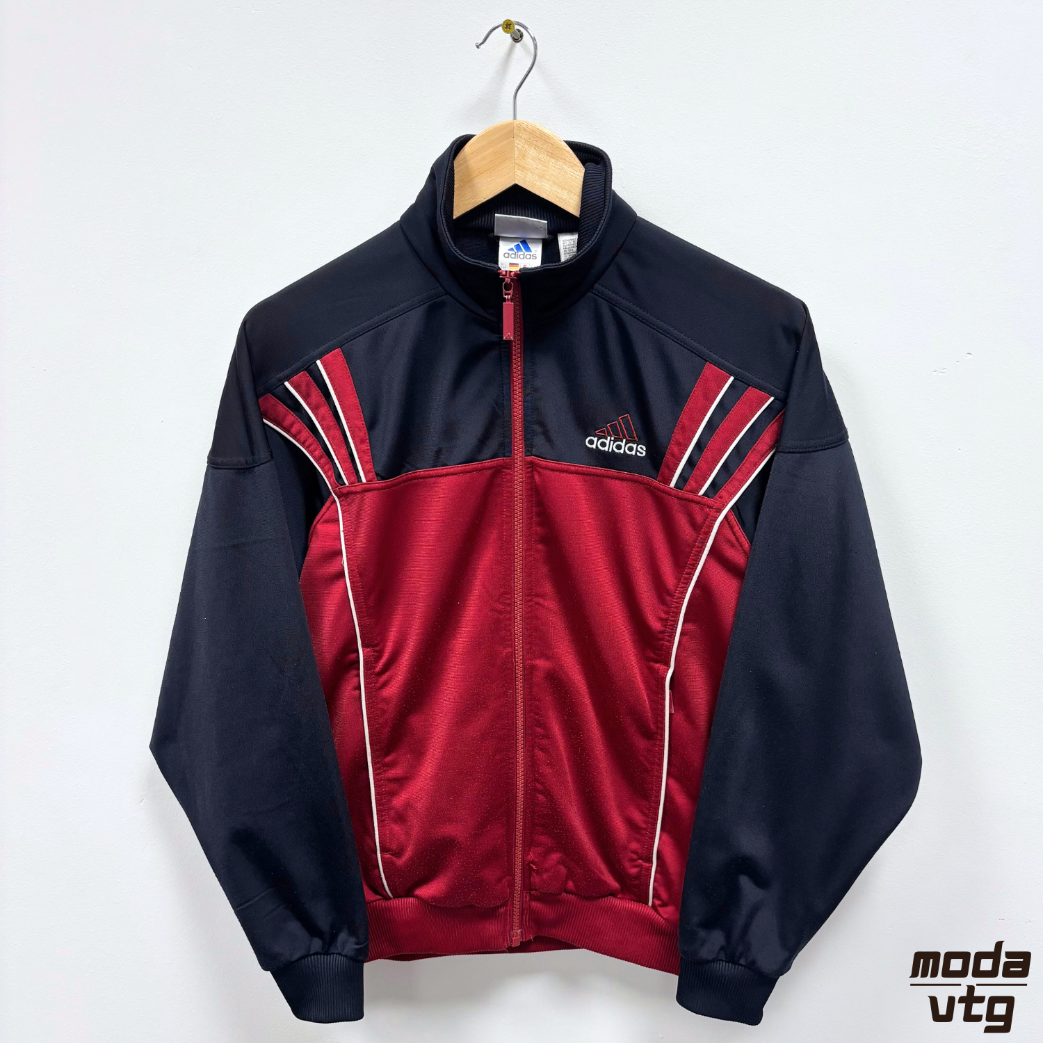 Vintage 90s Adidas Track Jackets Black Medium