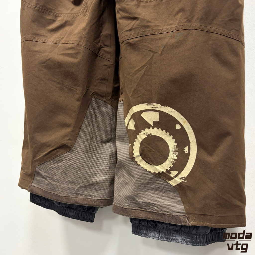 Vintage Y2K Nike ACG Skiing Trousers Brown XL Goretex Retro Snowboarding