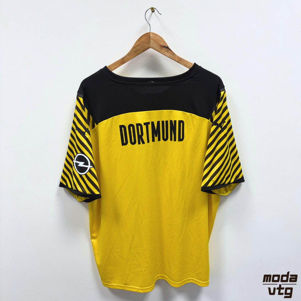 Y2K 2021/22 Borussia Dortmund Jersey Yellow XXL Home Retro Puma
