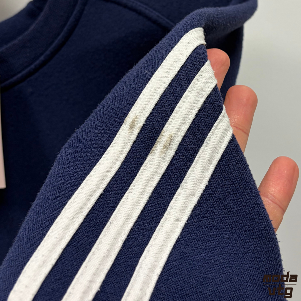 Vintage 90s Adidas Sweatshirt Navy Medium Retro Unisex Crewneck