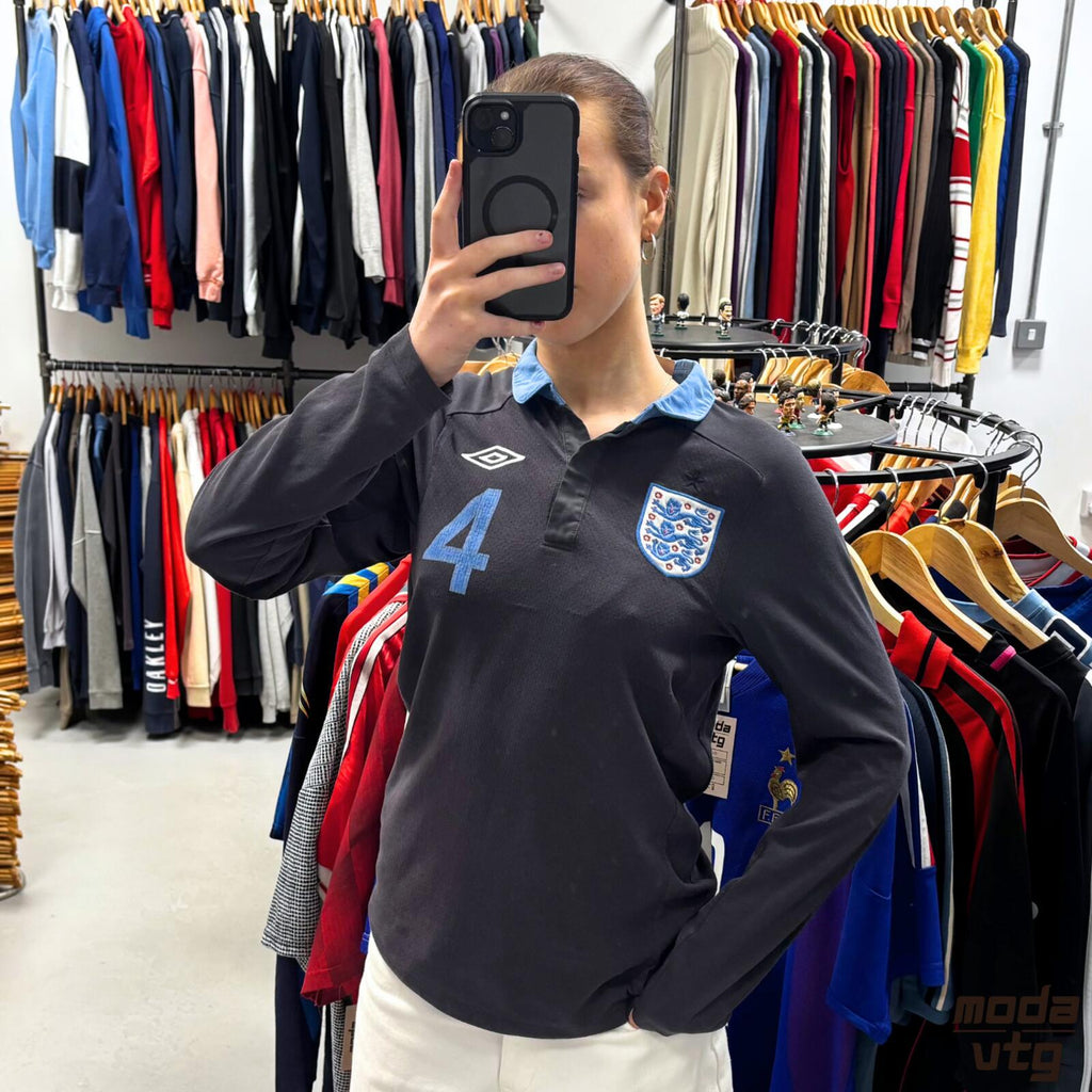 Vintage 2011/12 England Jersey Navy Small Umbro Retro Unisex Away Steven Gerrard