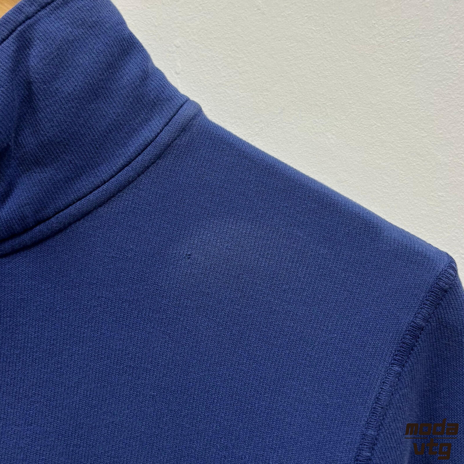 Vintage Y2K Stone Island Sweatshirt Blue Medium Unisex Retro