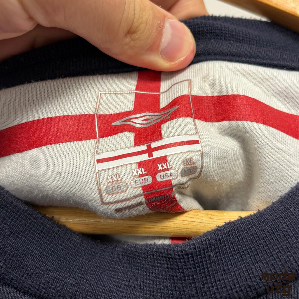Vintage Y2K England Sweatshirt Navy XL Retro Unisex Umbro