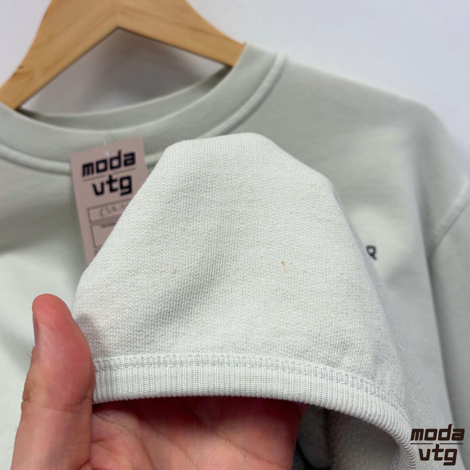 Vintage 90s Quiksilver Sweatshirt Beige Small Retro Unisex Graphic