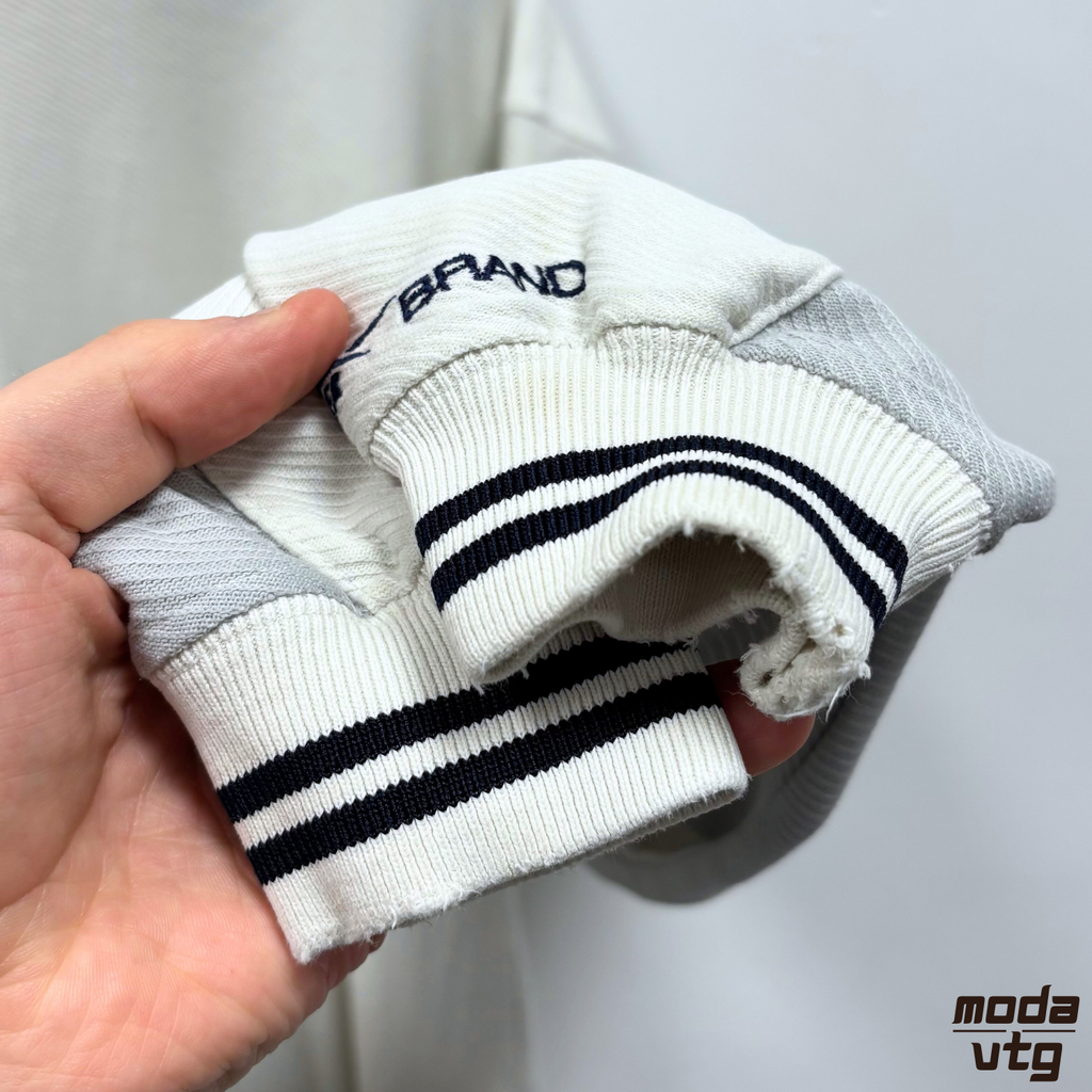 Vintage Y2K Reebok Sweatshirt White Medium Retro