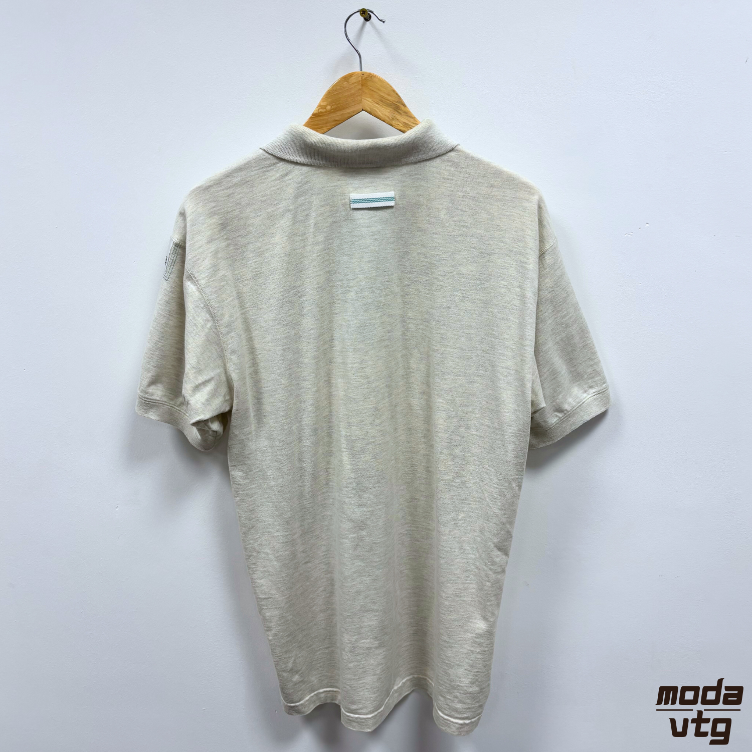 Vintage 90s Adidas Equipment Polo Grey Large Retro Summer