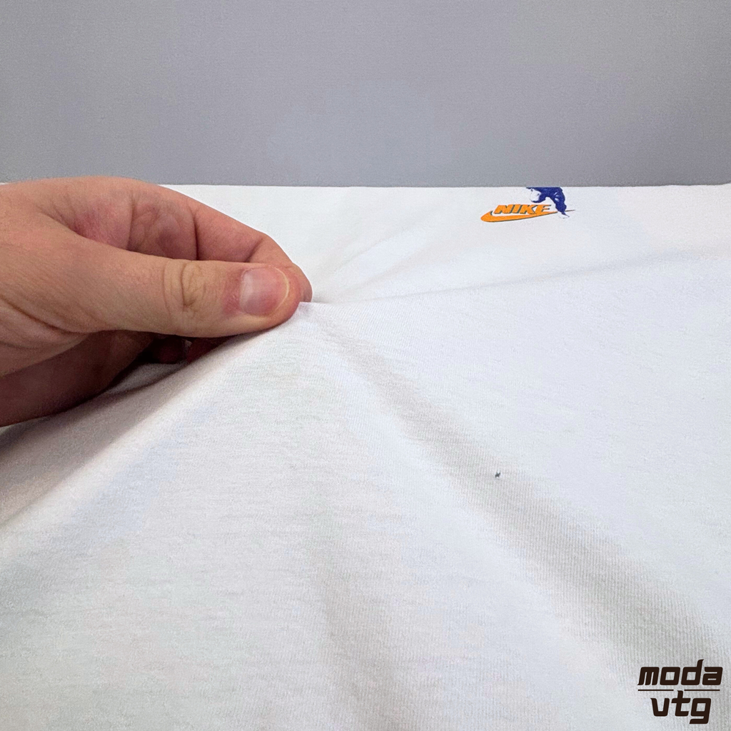 Vintage 90s Nike Sergey Bubka T-Shirt White Barcelona Olympics Graphic