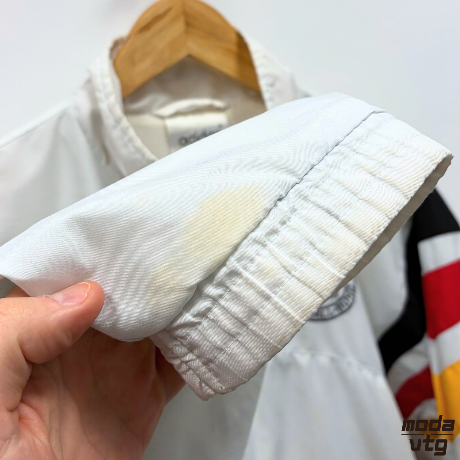 Vintage 1996 Germany Track Jacket White XL Retro