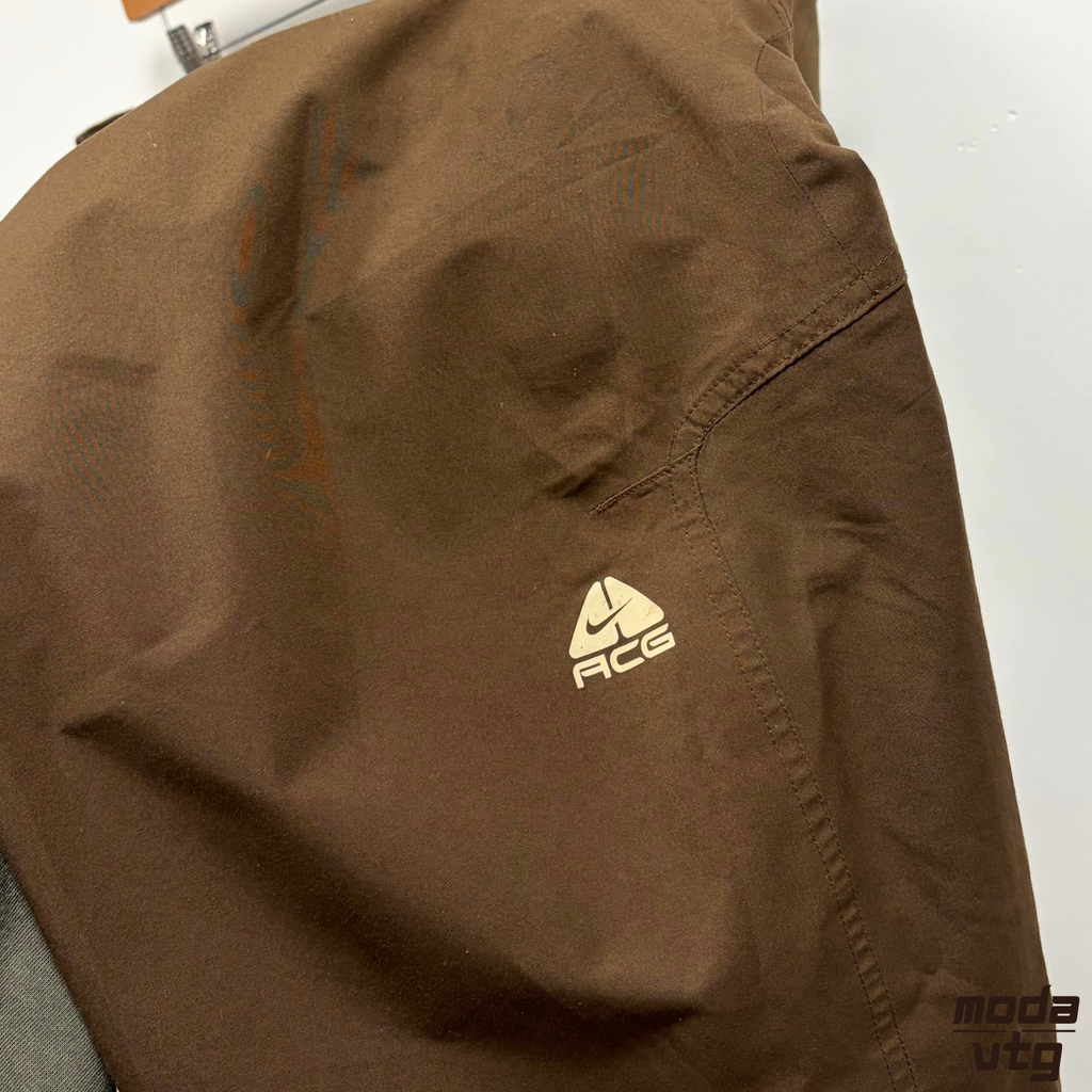 Vintage Y2K Nike ACG Skiing Trousers Brown XL Goretex Retro Snowboarding