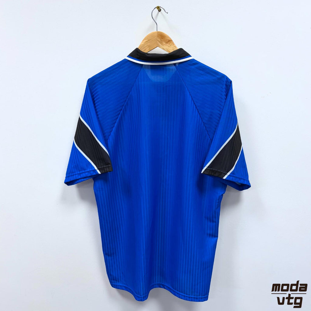 Vintage 1996/98 Manchester United Jersey Away Blue XL Umbro Retro Unisex