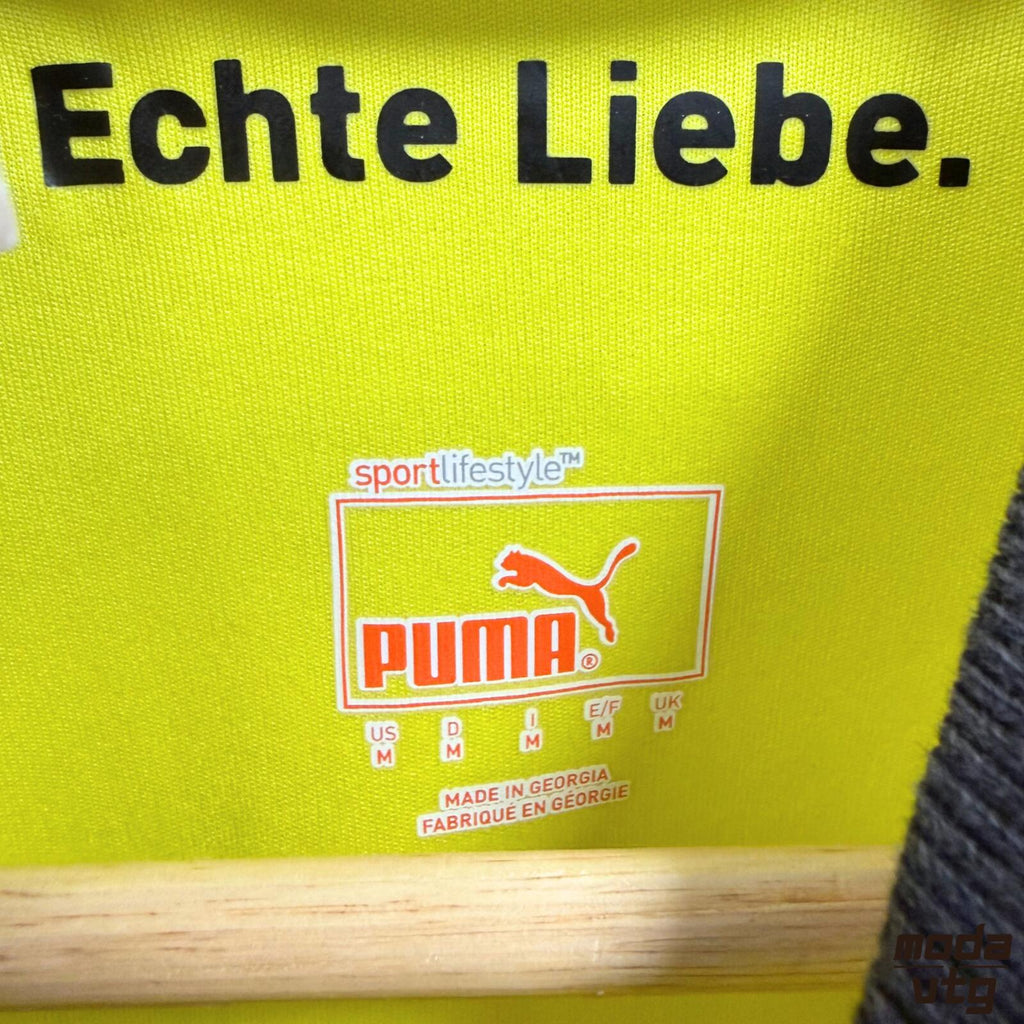 Vintage 2012/13 Borussia Dortmund Jersey Yellow Medium Puma Home Retro Unisex