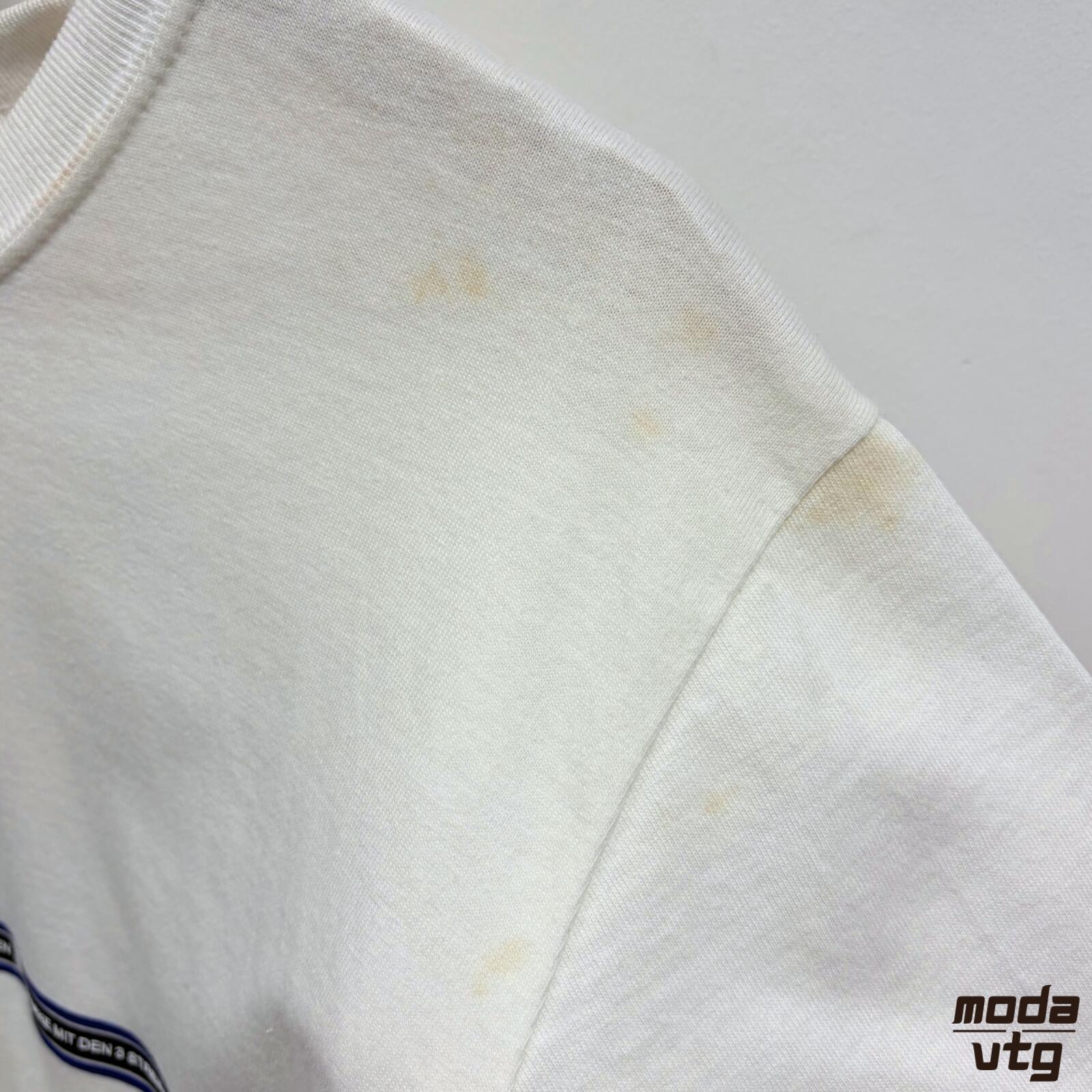 Vintage 90s Adidas T-Shirt White Women’s Large Retro Deadstock BNWT
