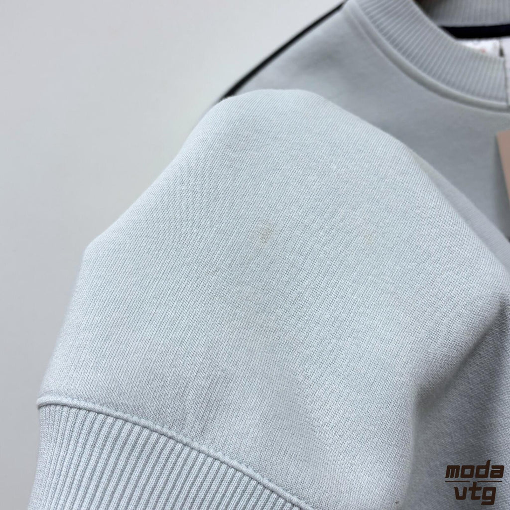 Vintage Y2K Adidas Sweatshirt Blue Small Retro Unisex