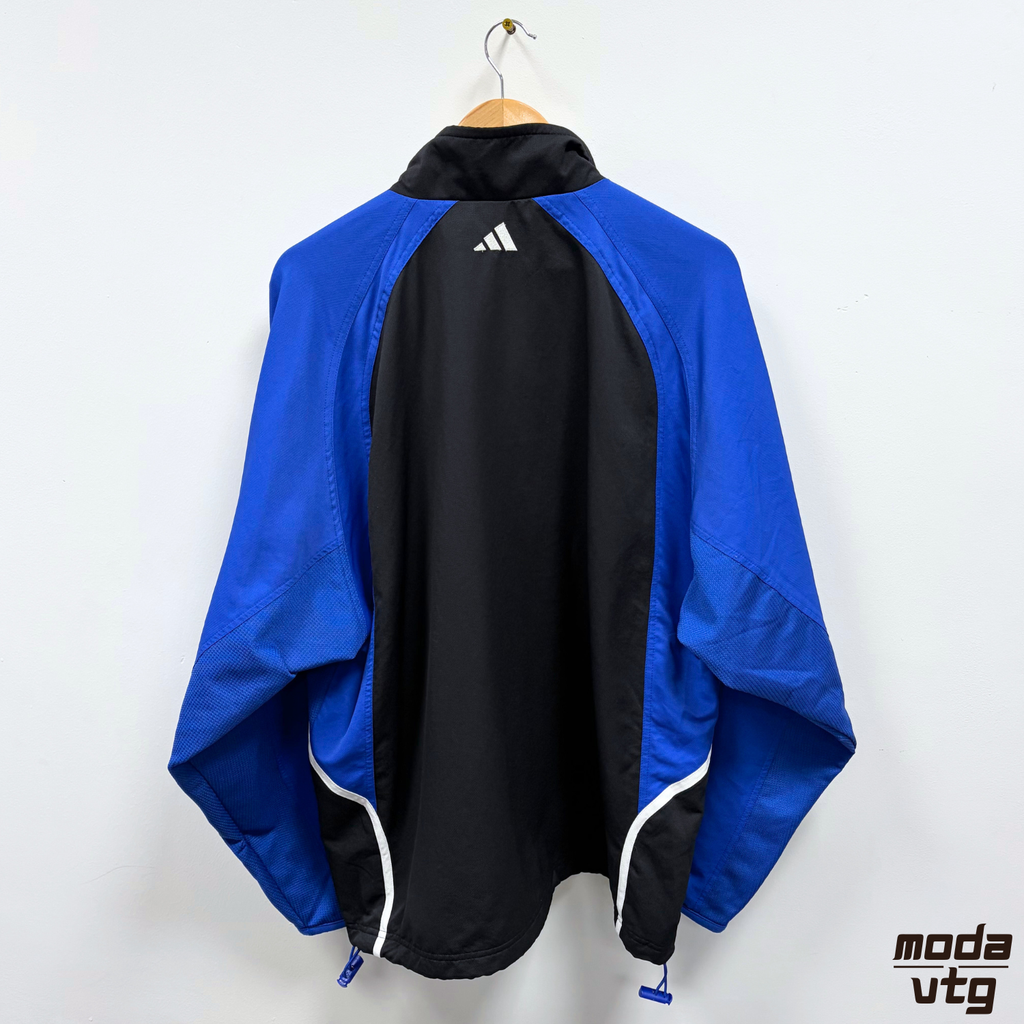 Vintage 90s Adidas Track Jacket Blue XL Retro Unisex Festival
