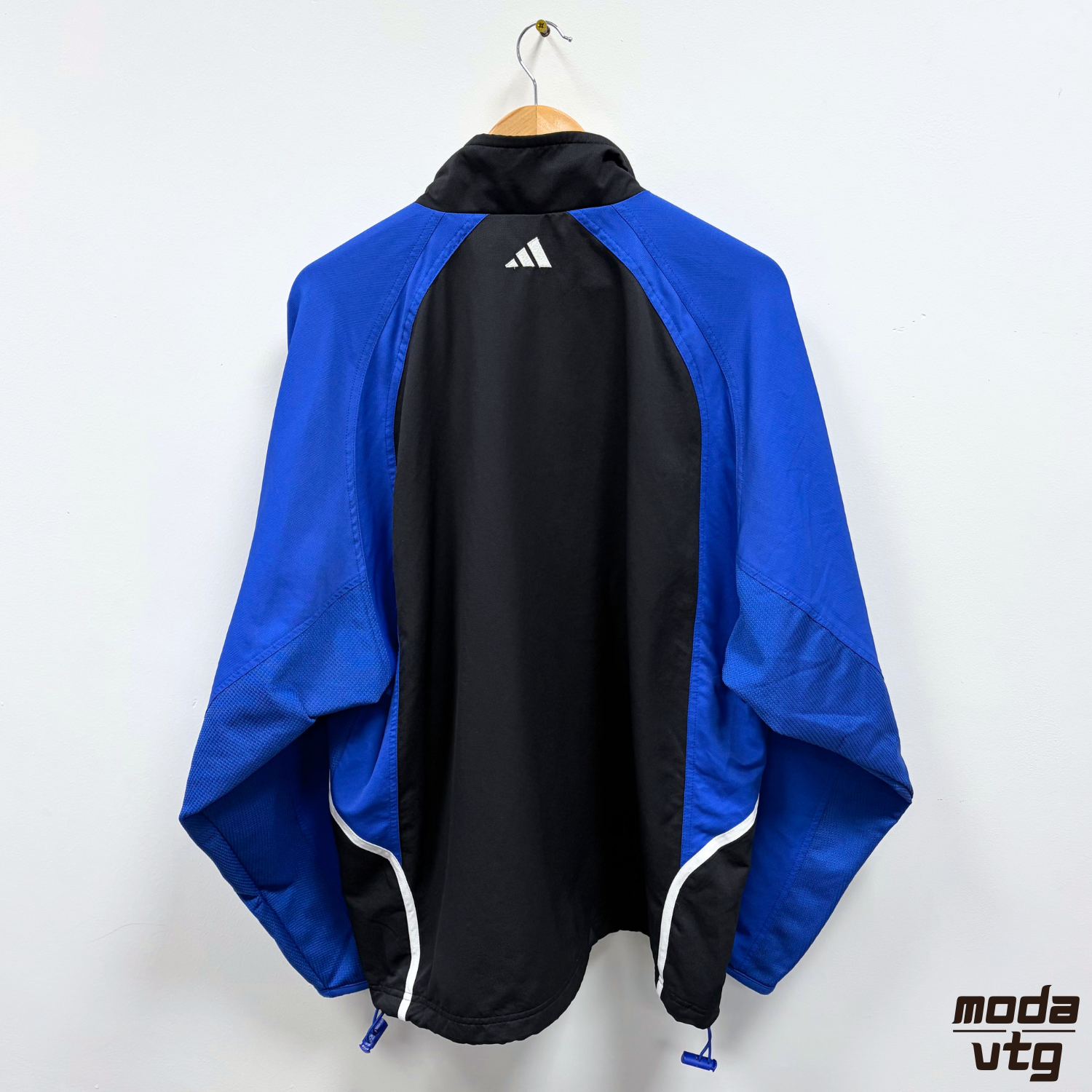Vintage 90s Adidas Track Jacket Blue XL Retro Unisex Festival