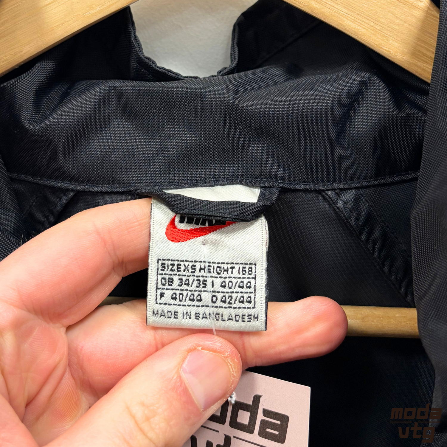 Vintage 90s Nike Track Jacket Black Medium Retro Unisex