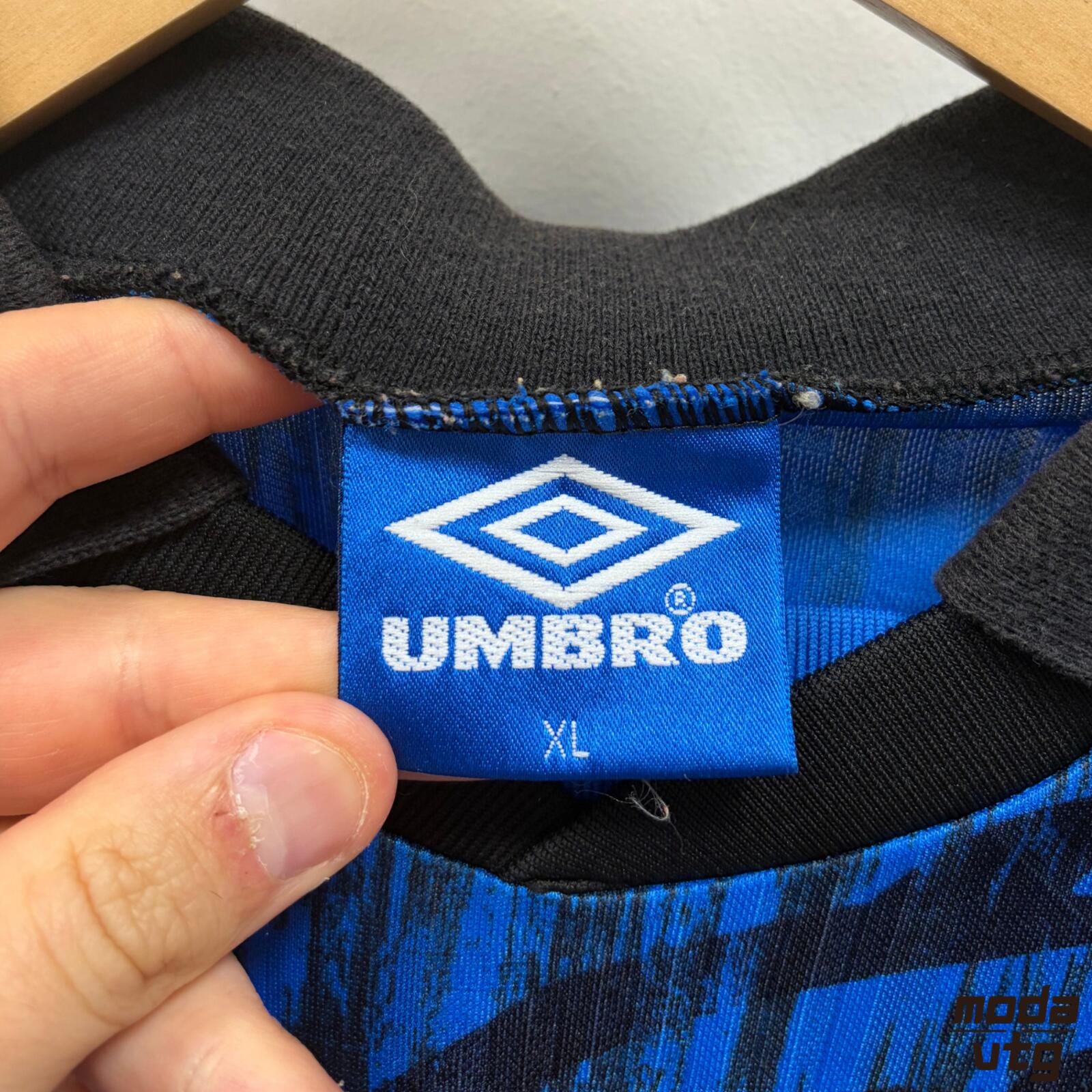 Vintage 1992/93 Manchester United Jersey Home Blue XL Umbro Retro Unisex