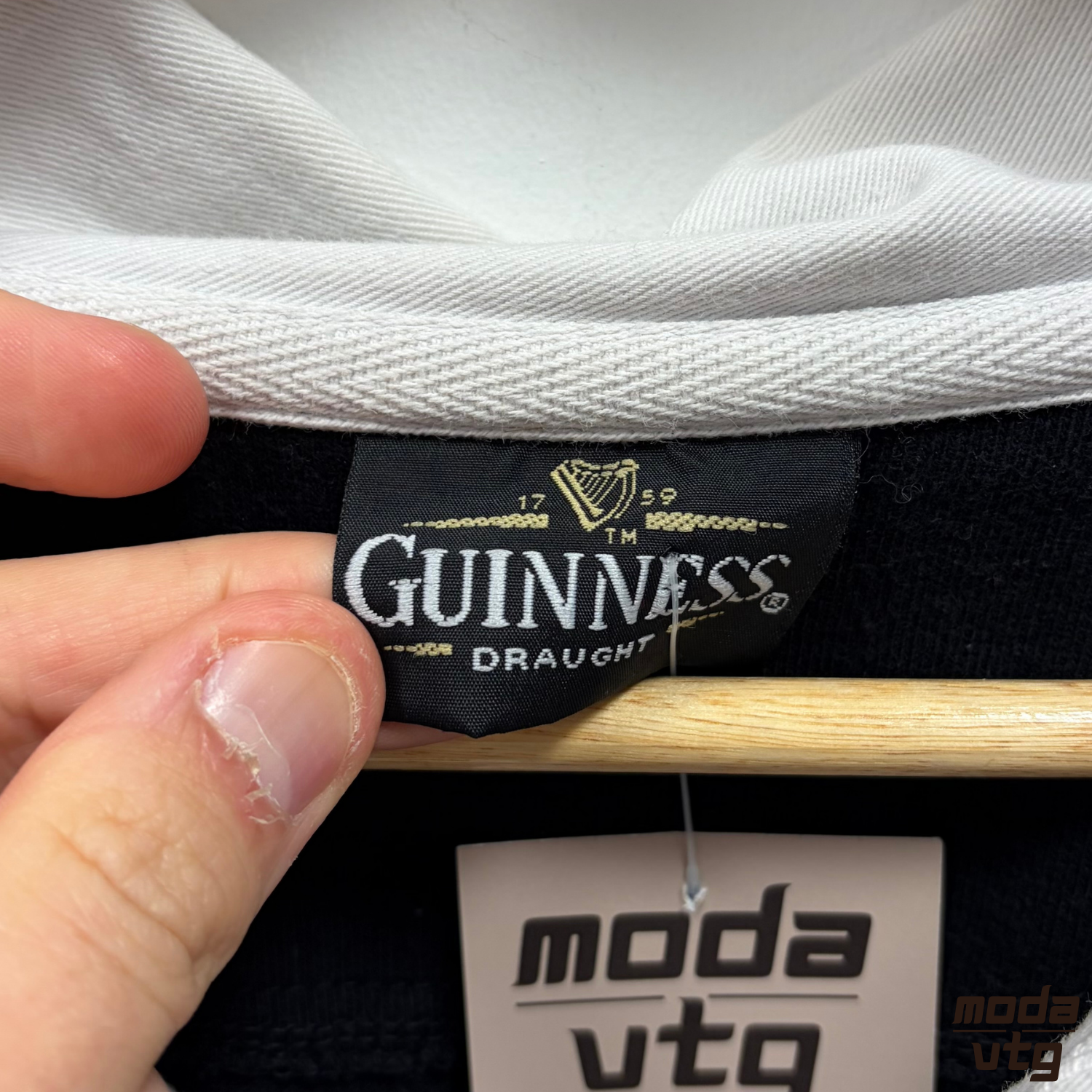 Vintage Y2K Guinness Rugby Polo Black XL Retro