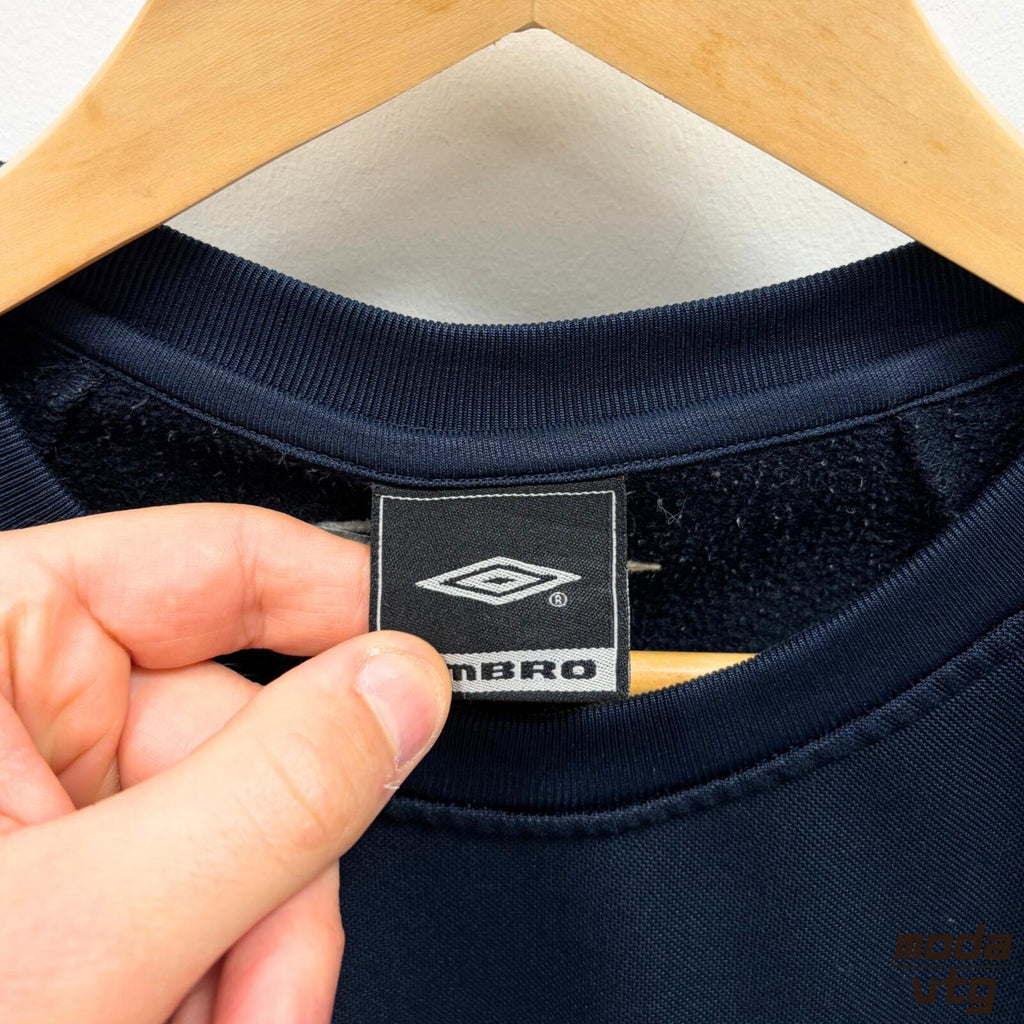 Vintage Y2K Umbro Sweatshirt Navy XL Retro Unisex