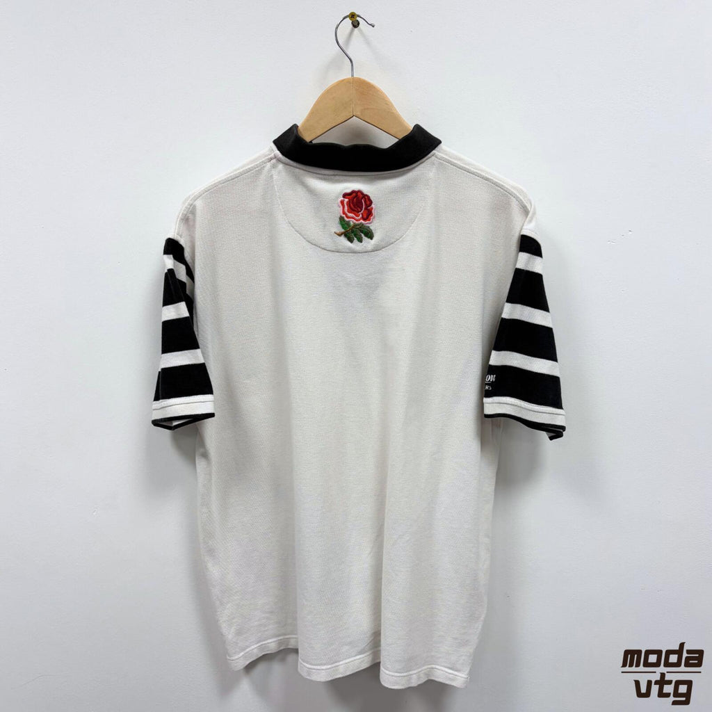 Vintage Y2K Guinness Polo White Large Retro Unisex