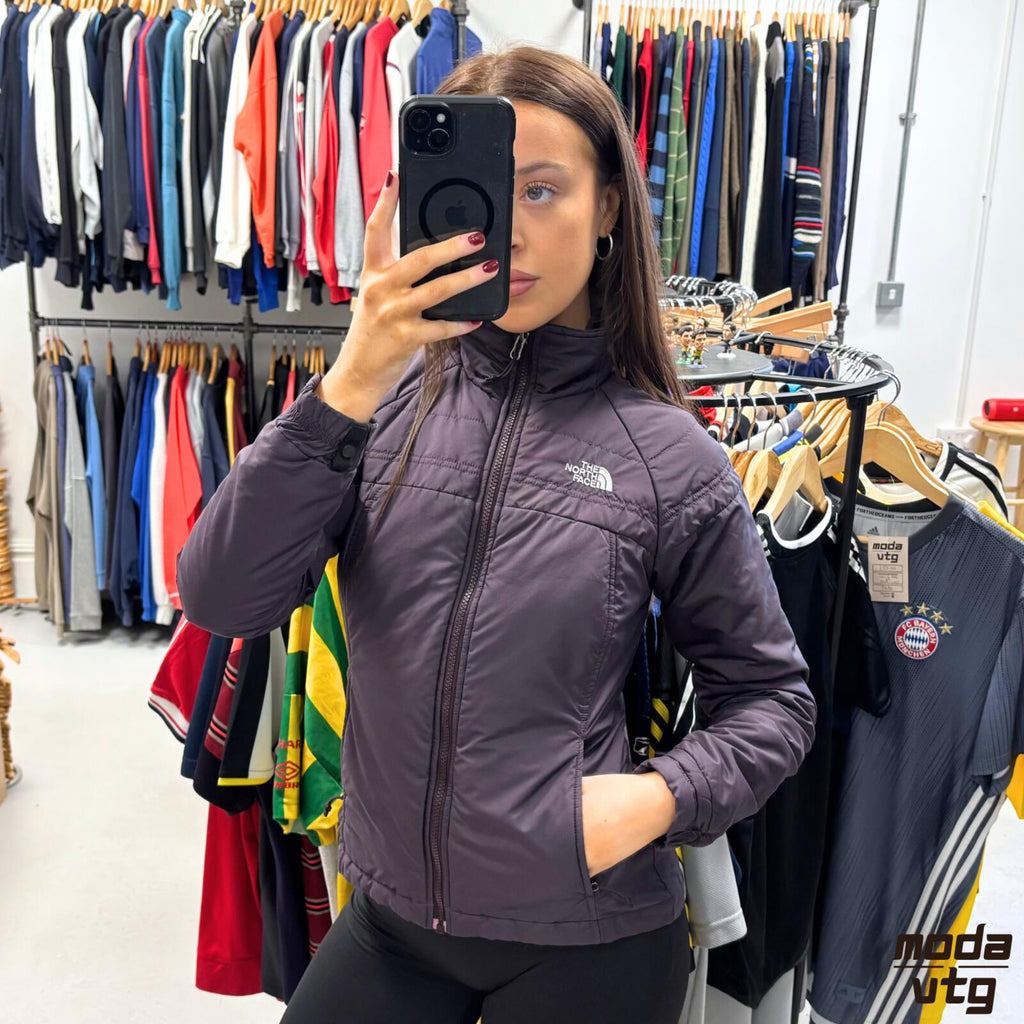 Vintage Y2K The North Face Coat Purple Women’s XS Retro Lightweight