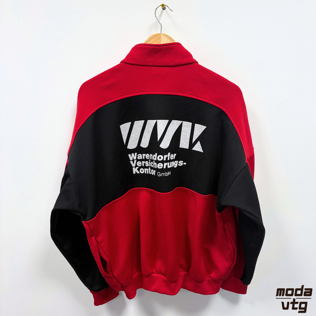 Vintage 90s Adidas Track Jacket Red Large Retro Unisex