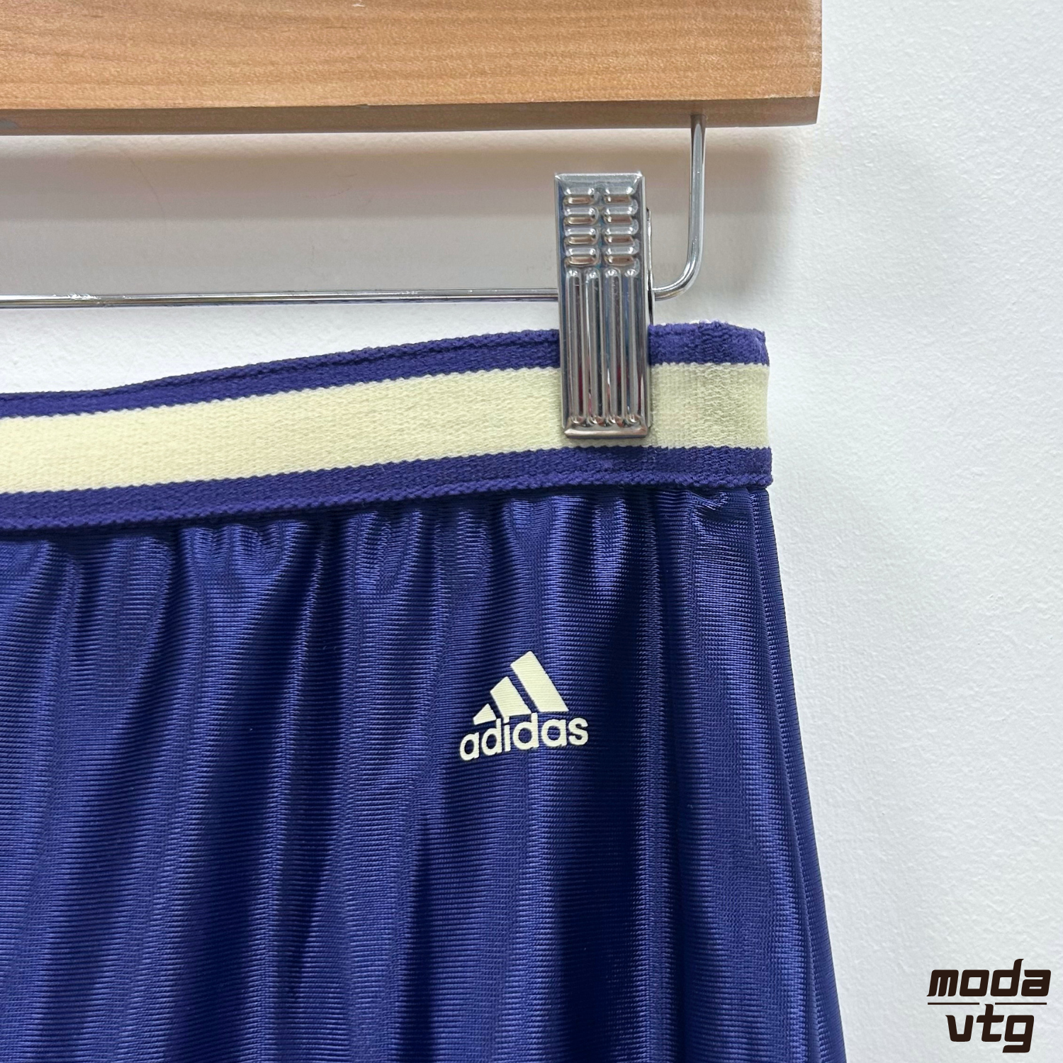 Vintage 2003 Adidas Skirt Purple Navy Women’s Medium Reversible Retro Deadstock