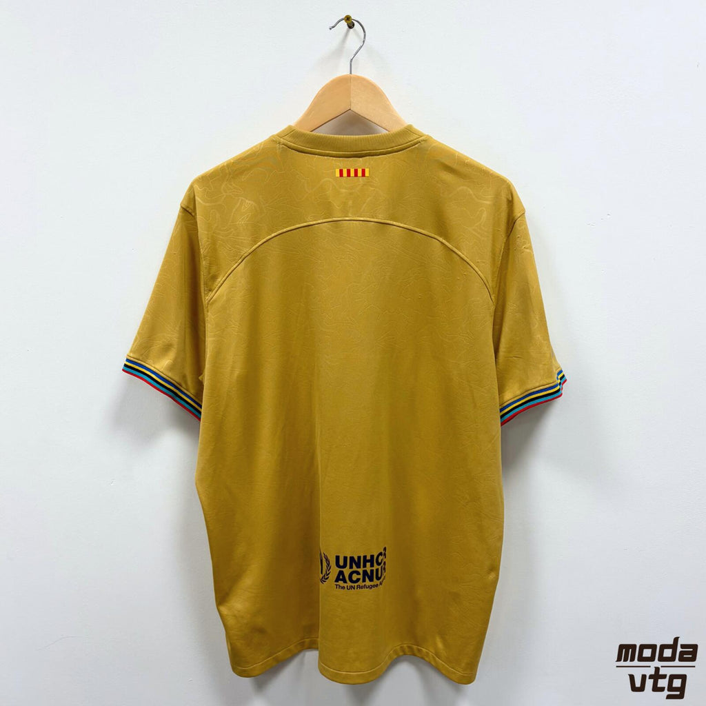 2022/23 Barcelona Kit Gold XL Retro Unisex Nike Away