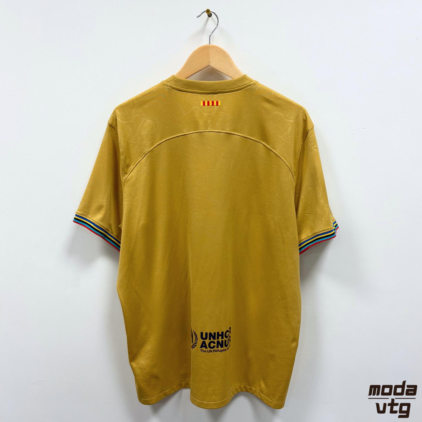 2022/23 Barcelona Kit Gold XL Retro Unisex Nike Away