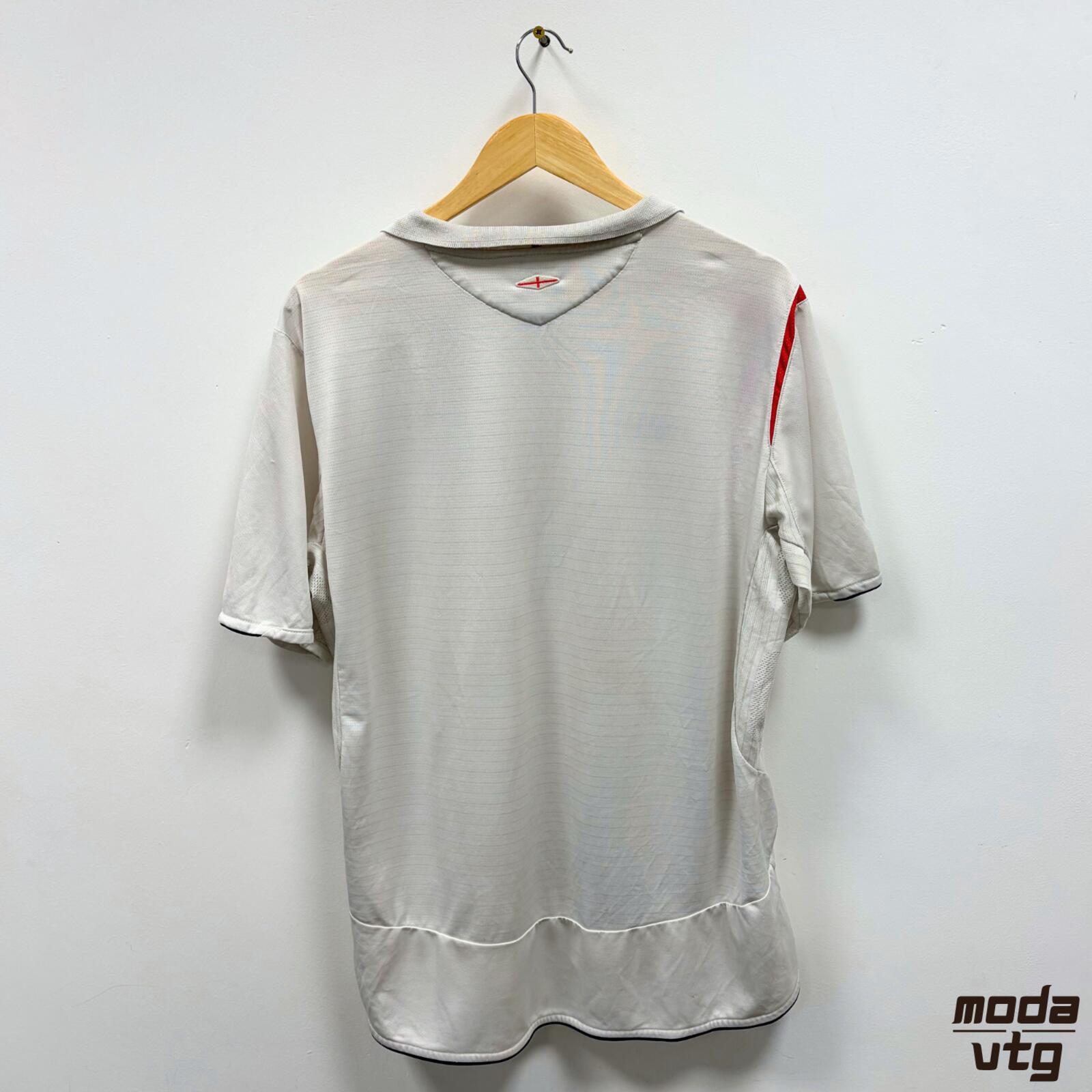 Vintage 2008/09 England Jersey White XL Retro Unisex Umbro
