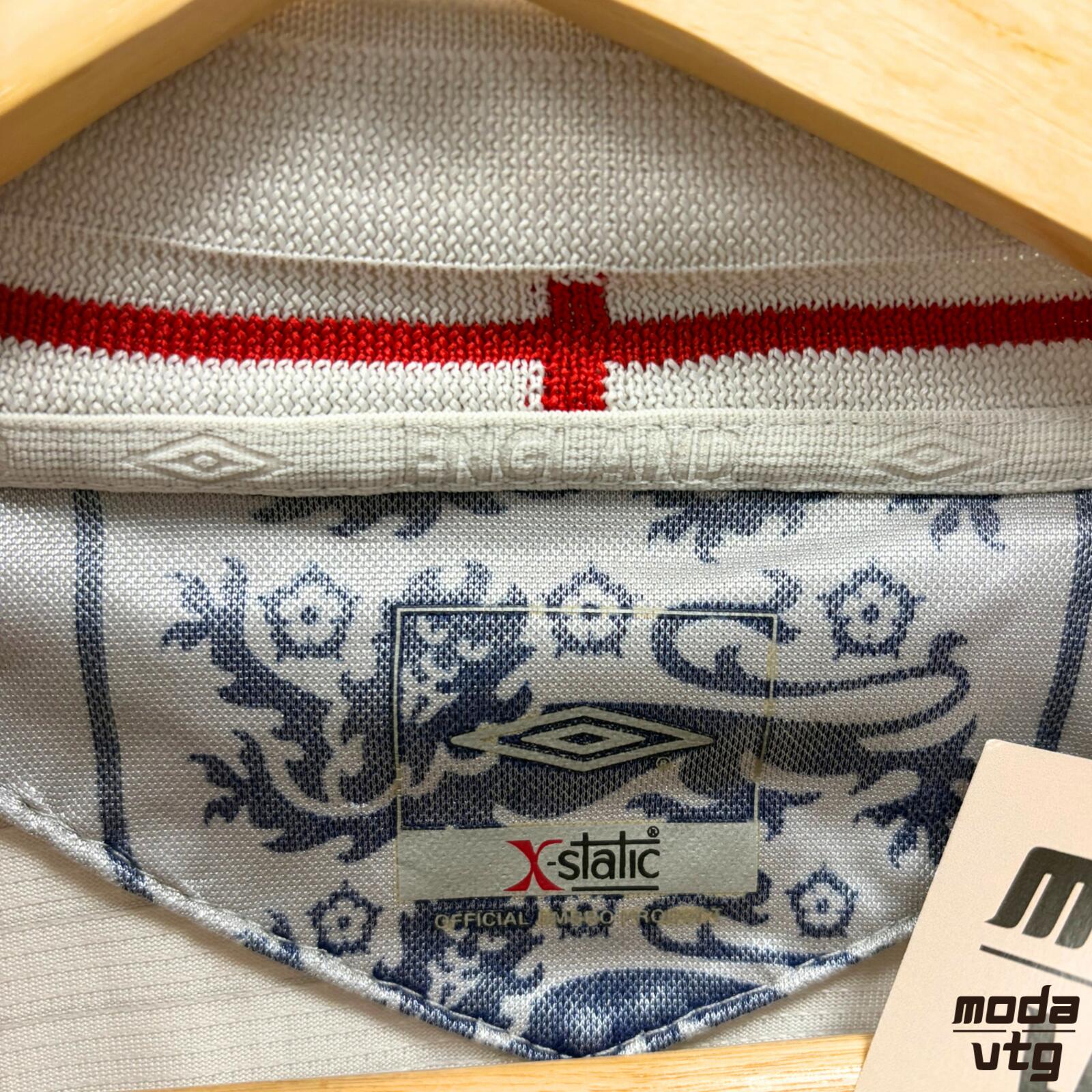 Vintage 2008/09 England Jersey White XL Retro Unisex Umbro
