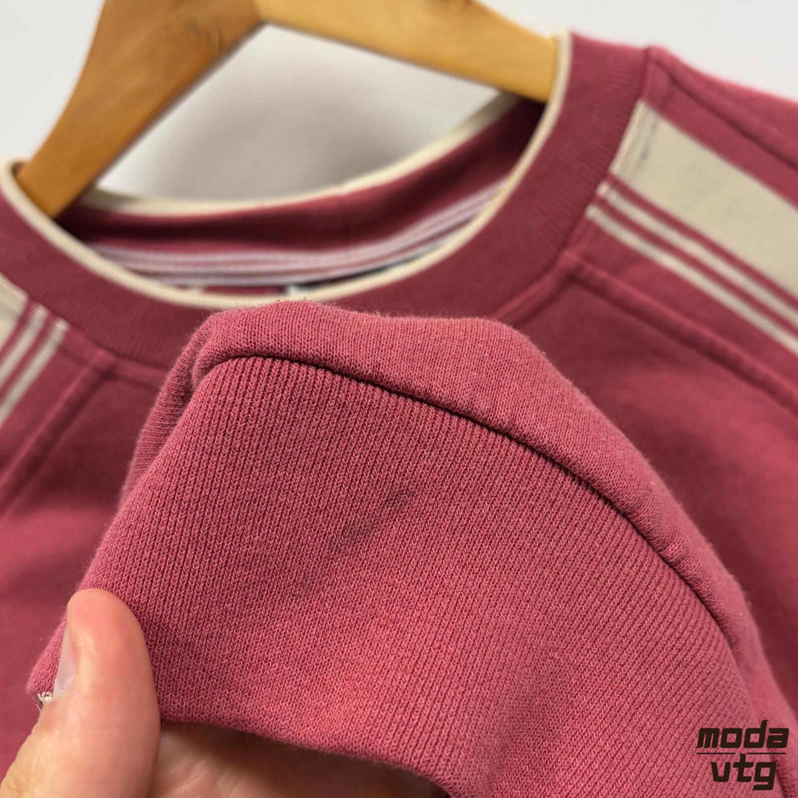 Vintage Y2K Sergio Tacchini Sweatshirt Pink Small Retro Unisex