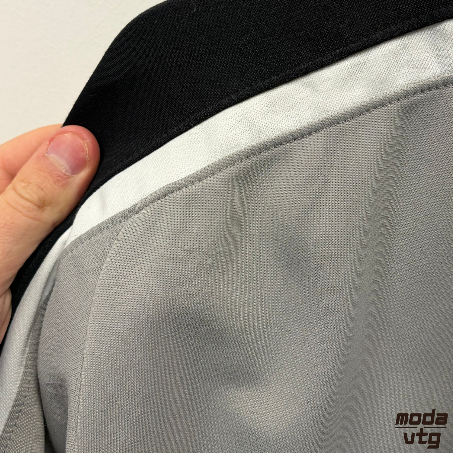 Vintage Y2K Nike Track Jacket Grey Medium Retro Unisex Festival