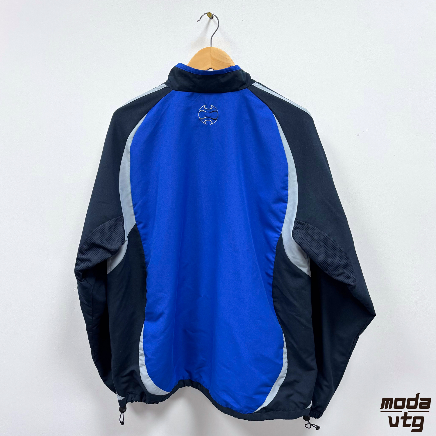 Vintage Y2K Adidas Track Jacket Navy XL Teamgeist