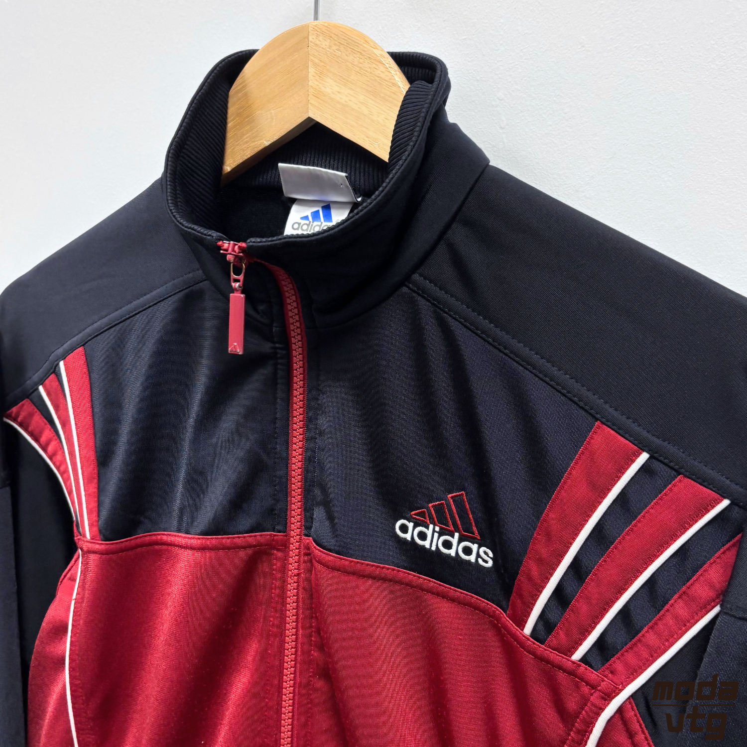 Vintage 90s Adidas Track Jackets Black Medium