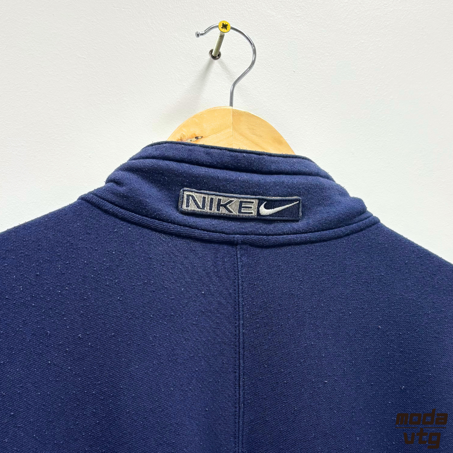 Vintage 90s Nike Sweatshirt Grey XL Quarter Zip Retro