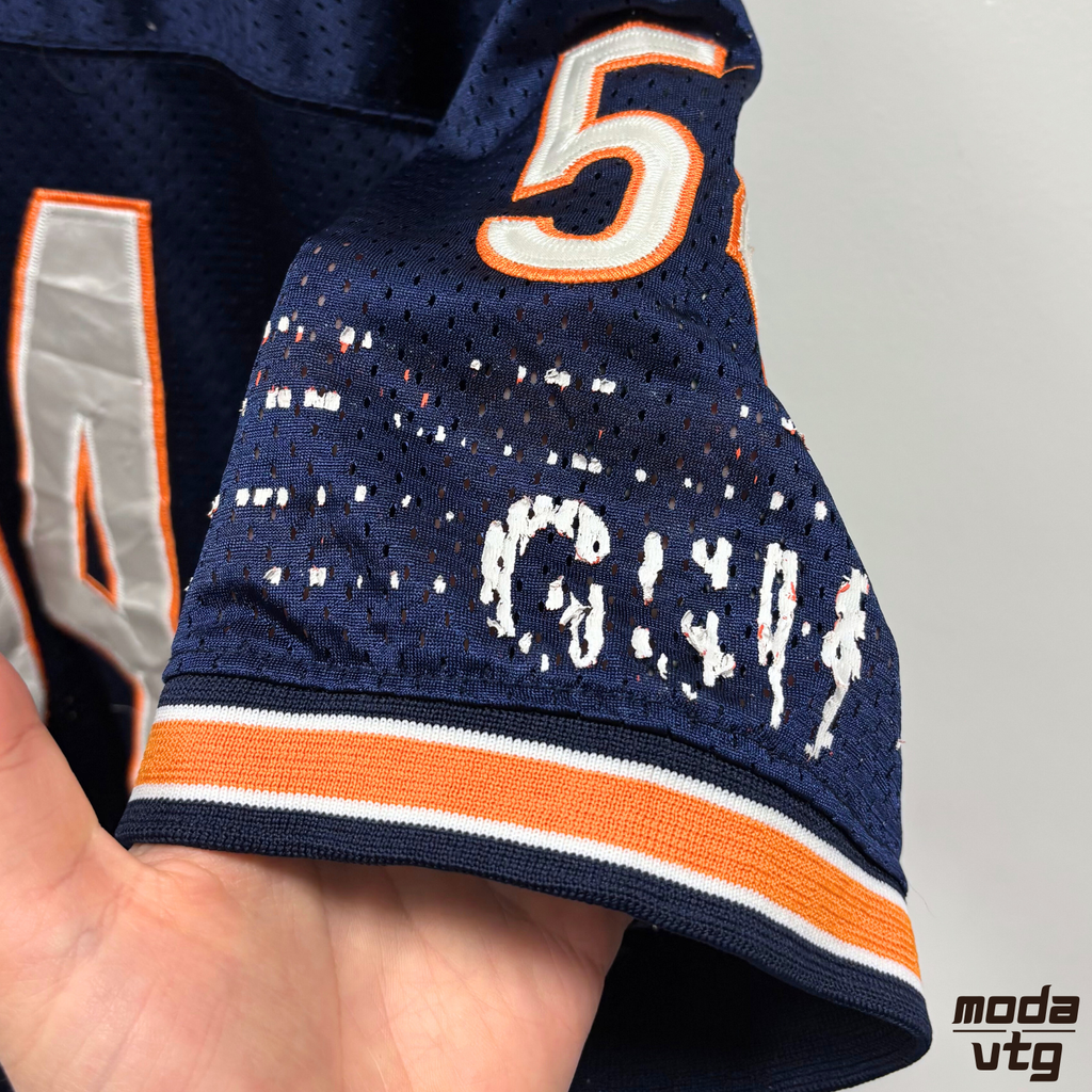 Vintage Y2K Reebok Chicago Bears Jersey Blue XL NFL #54