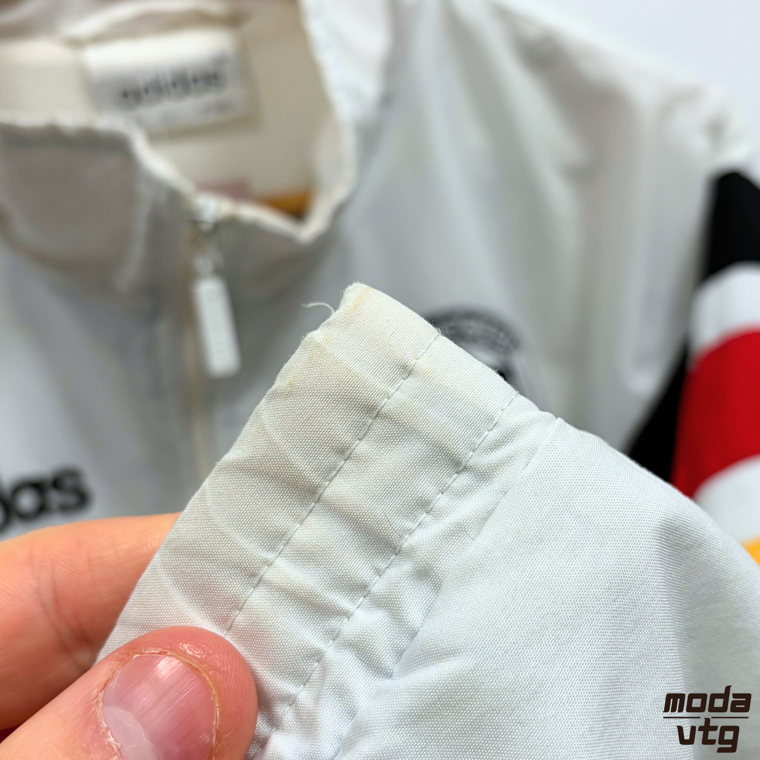 Vintage 1996 Germany Track Jacket White XL Retro