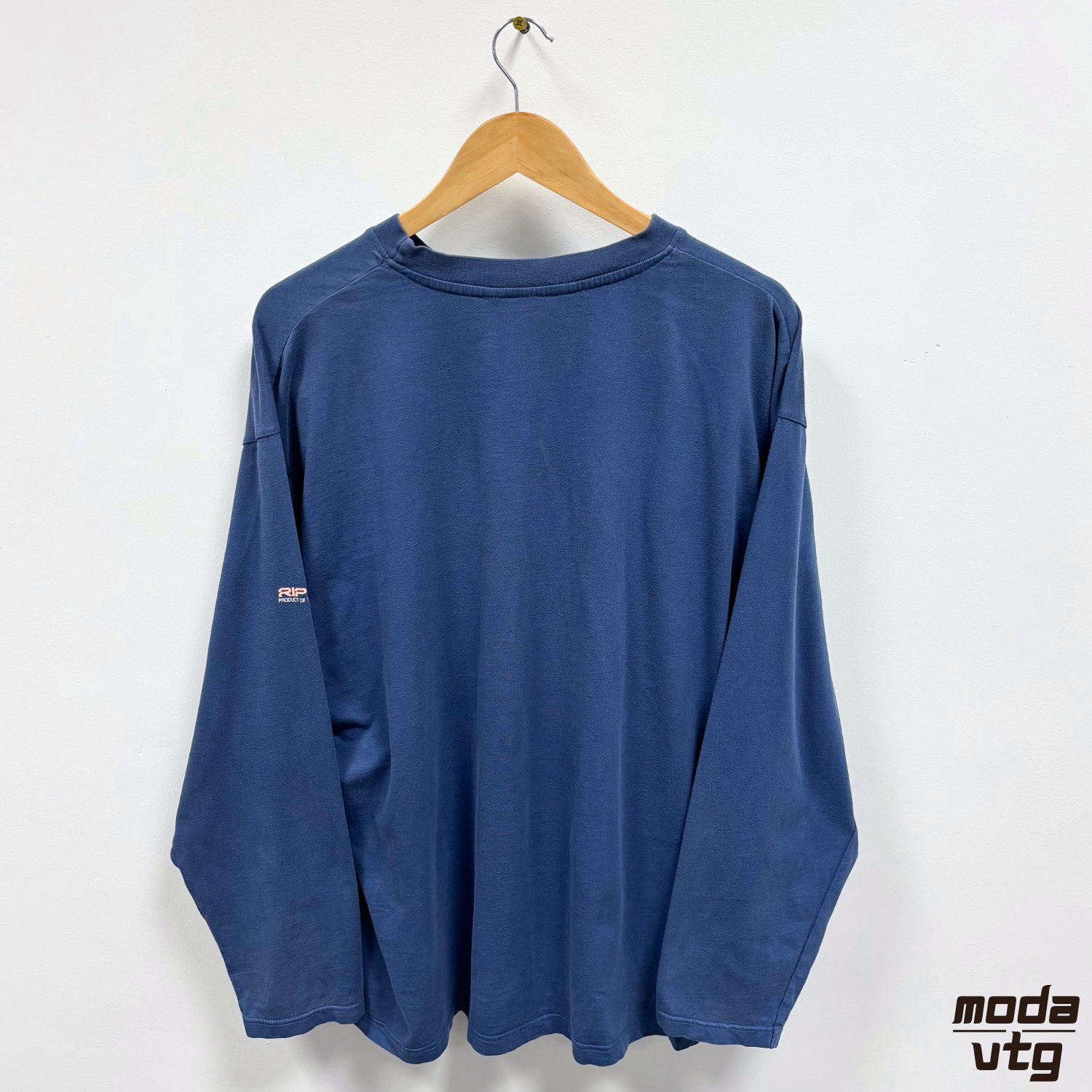 Vintage Y2K Rip Curl T-Shirt Blue XL