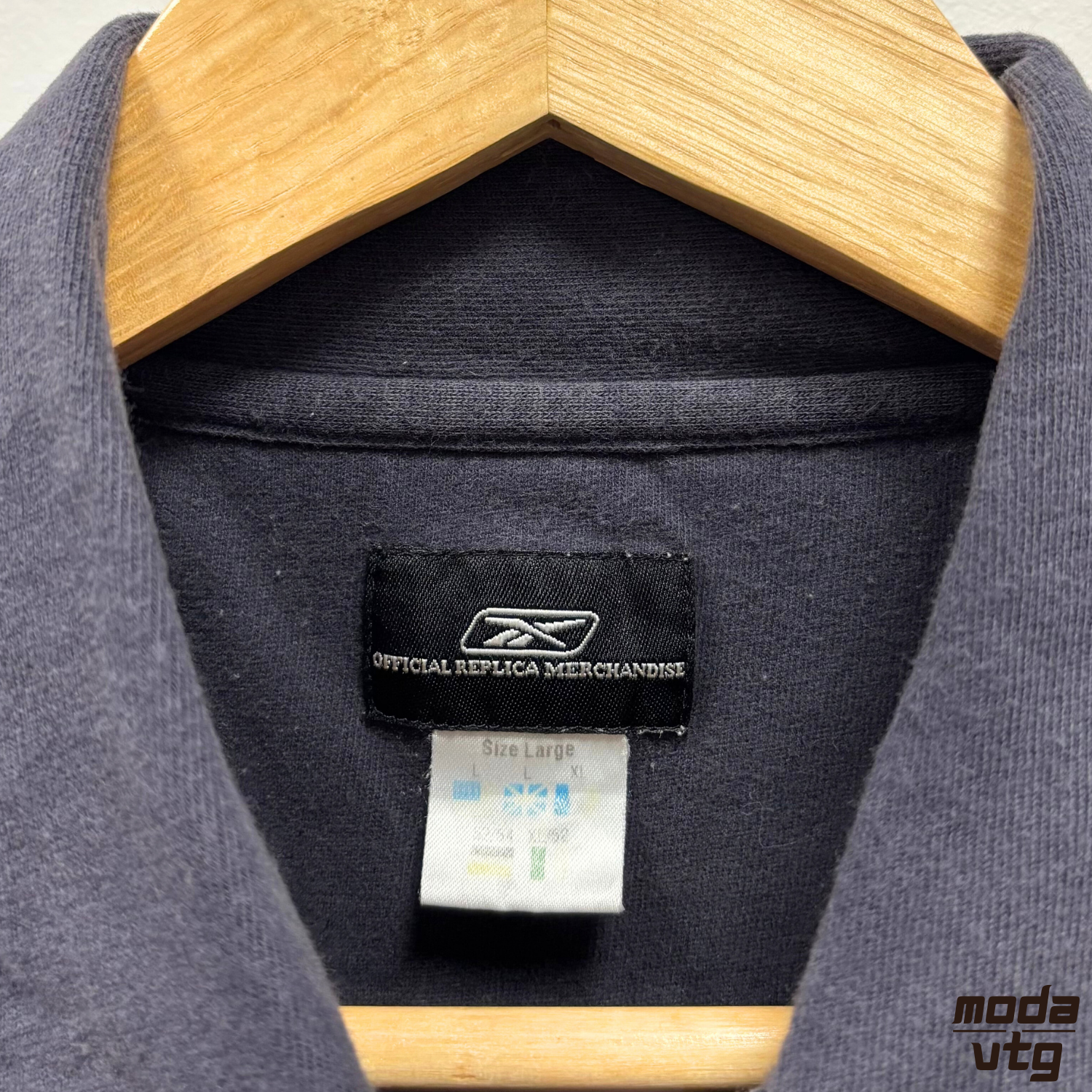 Vintage Y2K Manchester City Polo Grey Large Reebok Retro