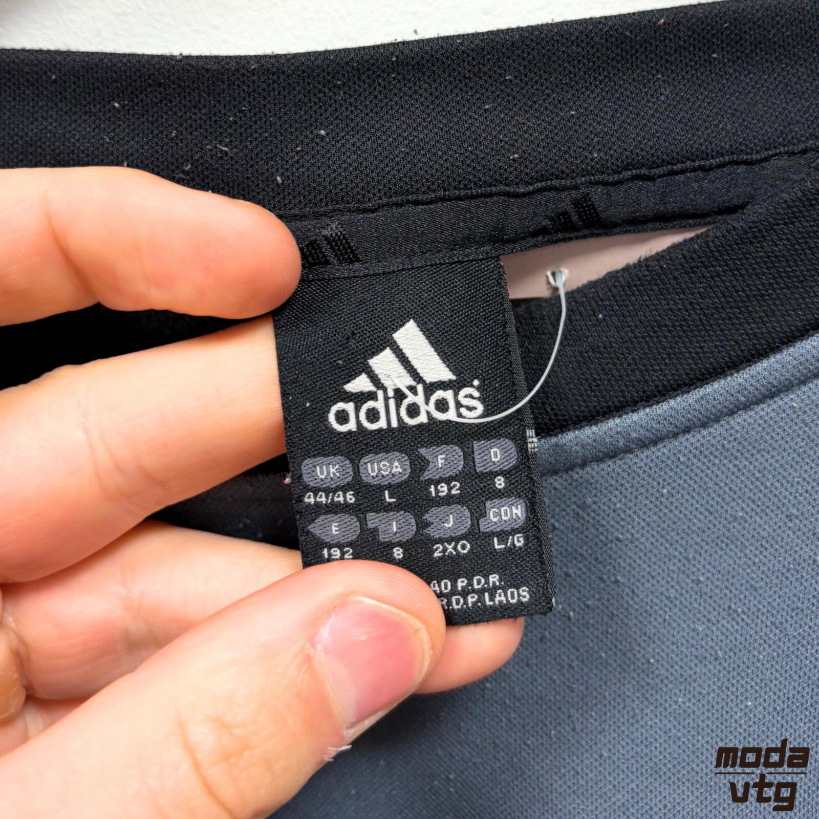 Vintage 2002 Germany Sweatshirt Grey Large Adidas Unisex Retro