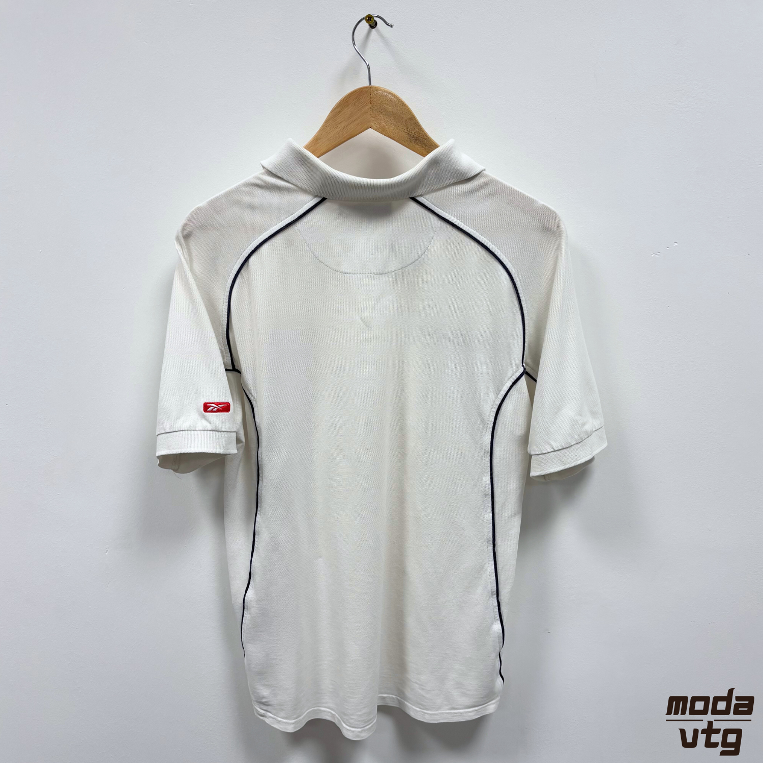 Vintage Y2K Liverpool FC Reebok White Polo