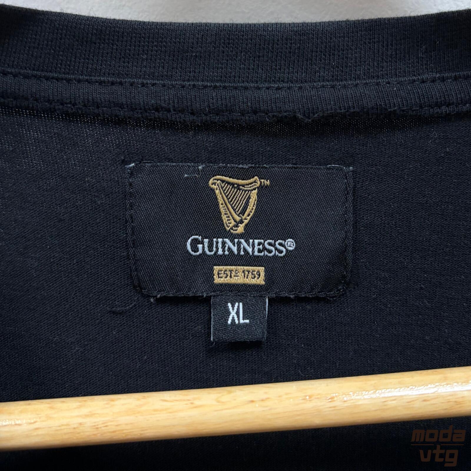 Vintage Y2K Guinness T-Shirt XL Retro Unisex Graphic