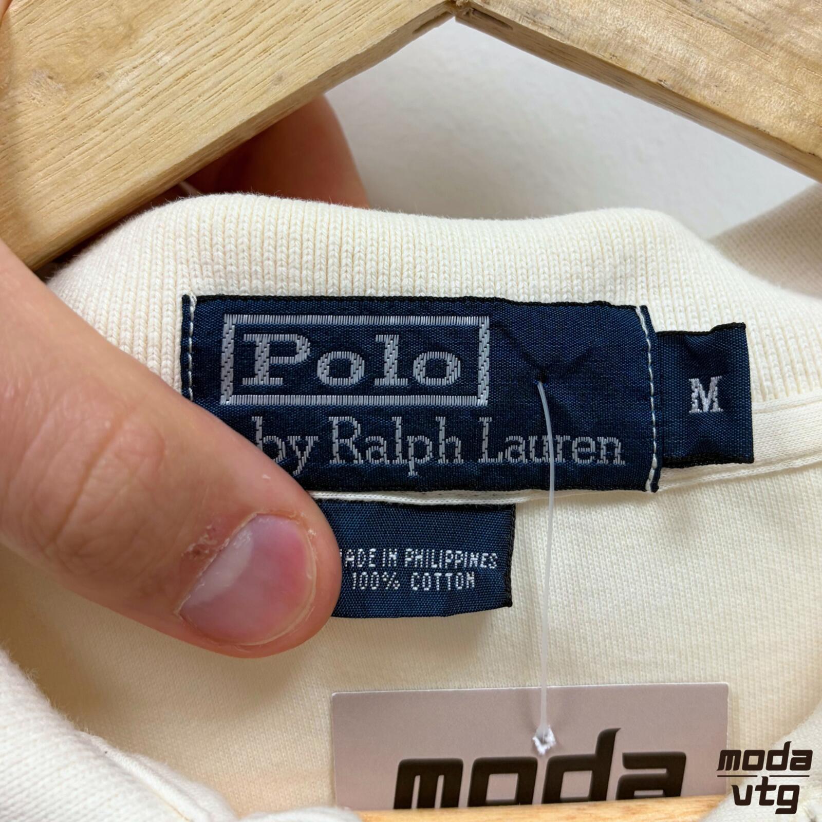 Vintage 90s Ralph Lauren Polo Beige Large Retro Unisex