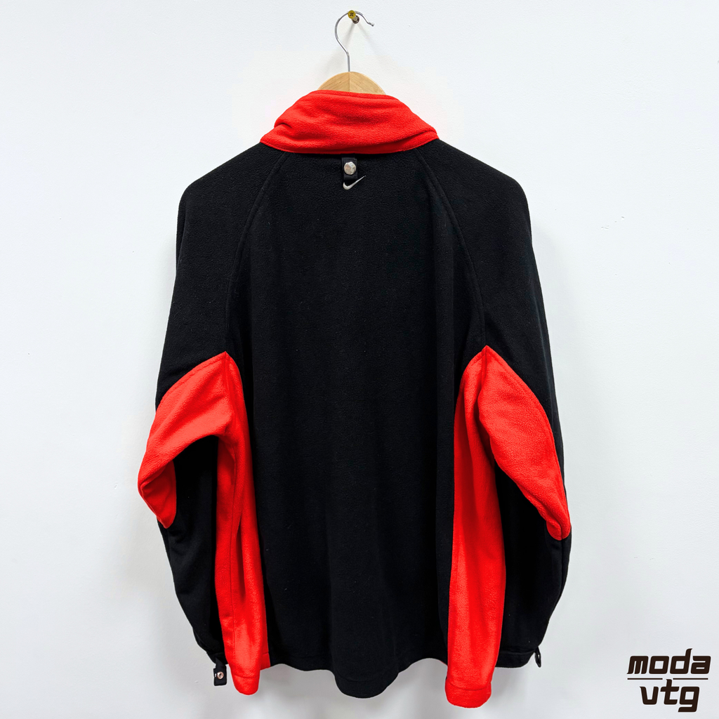 Vintage Y2K Nike ACG Fleece Black XL Full Zip Winter Walking