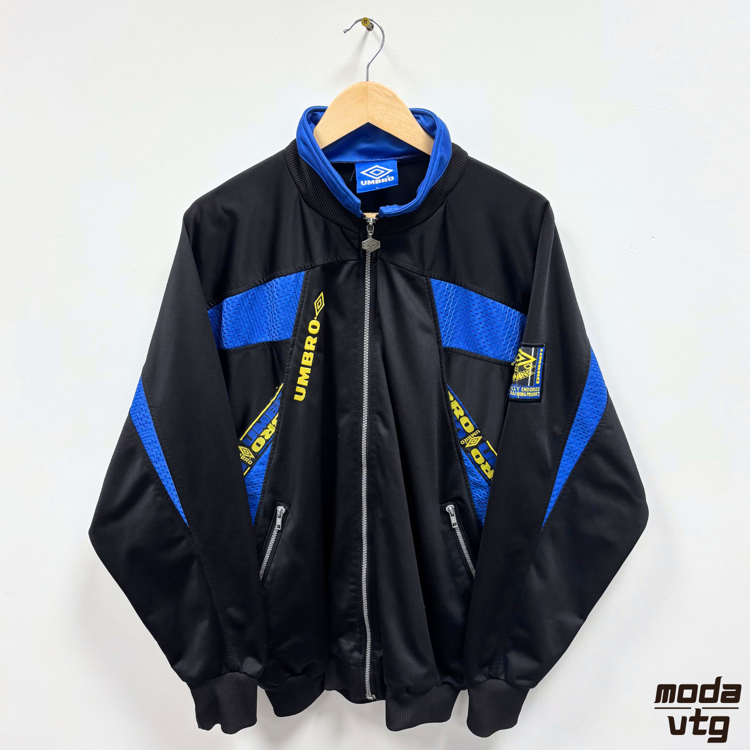 Vintage 90s Umbro Track Jackets Black XL