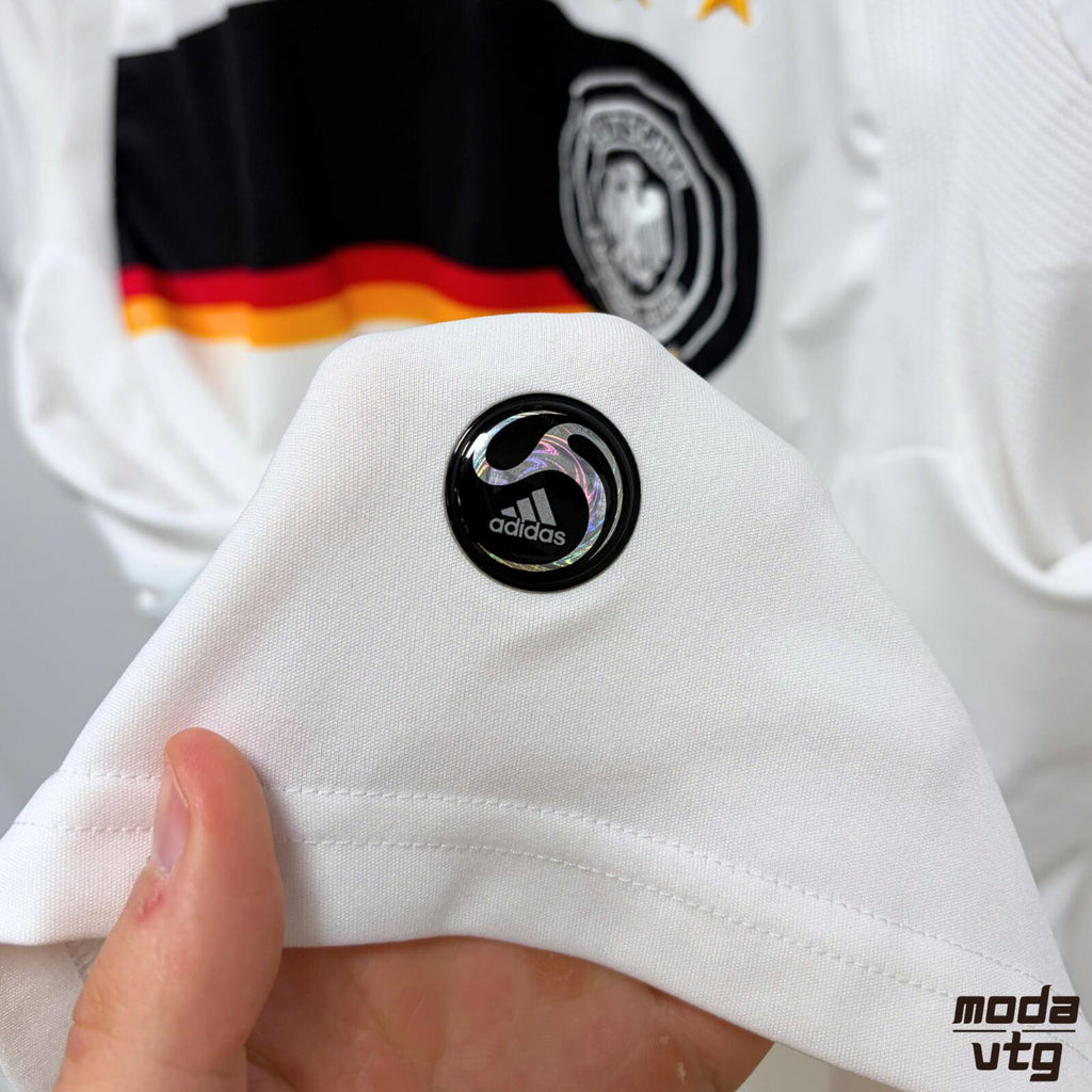 Vintage 2008/09 Germany Jersey White Large Retro Unisex Adidas