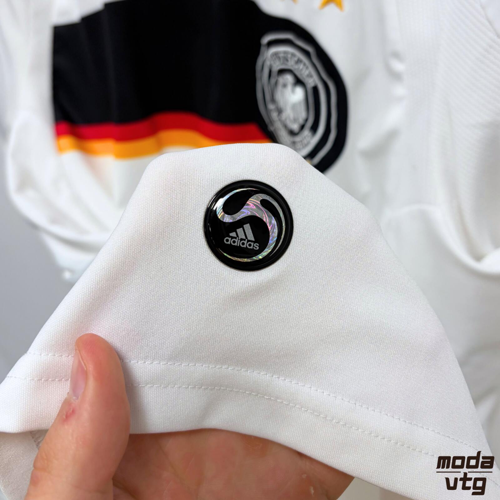 Vintage 2008/09 Germany Jersey White Large Retro Unisex Adidas